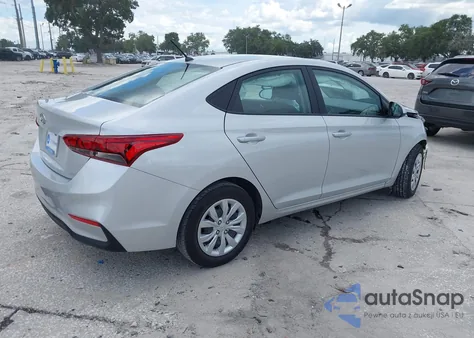 2022 Hyundai Accent Se z USA, uszkodzony, nr VIN 3KPC24A60NE179351